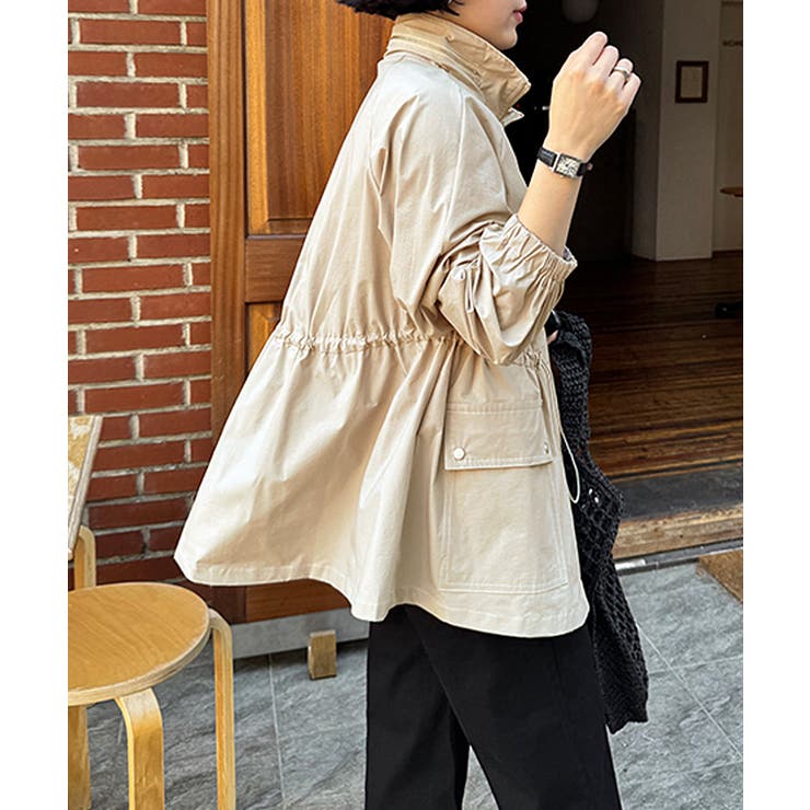 【キュッと絞って即 美シルエット】 マウンテンパーカー | COCOMOMO | 詳細画像9 