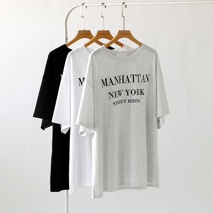 【こなれ落ち感×大人ロゴ】 ロゴTシャツ オーバーサイズ | COCOMOMO | 詳細画像12 