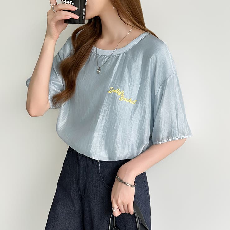 レイヤード風アメカジTシャツ ロゴTシャツ プリントTシャツ | COCOMOMO | 詳細画像19 