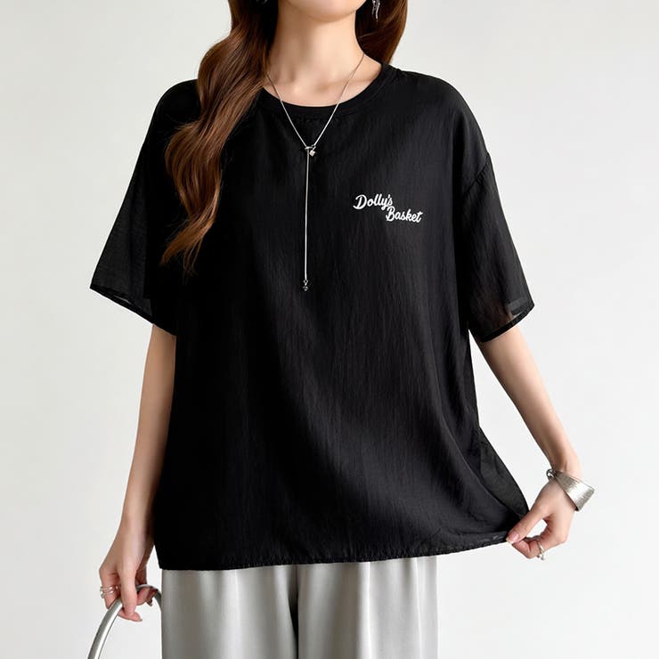 レイヤード風アメカジTシャツ ロゴTシャツ プリントTシャツ | COCOMOMO | 詳細画像20 