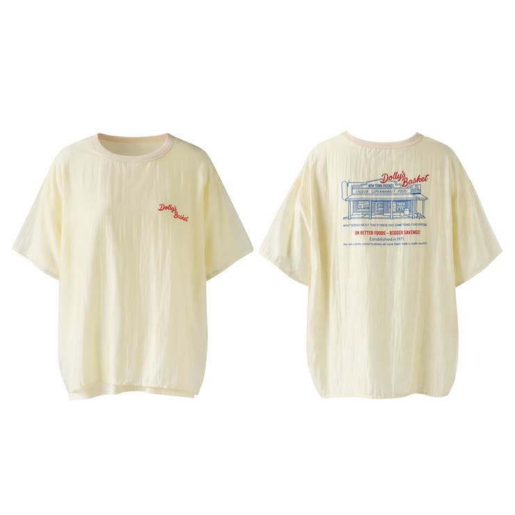 レイヤード風アメカジTシャツ ロゴTシャツ プリントTシャツ | COCOMOMO | 詳細画像37 