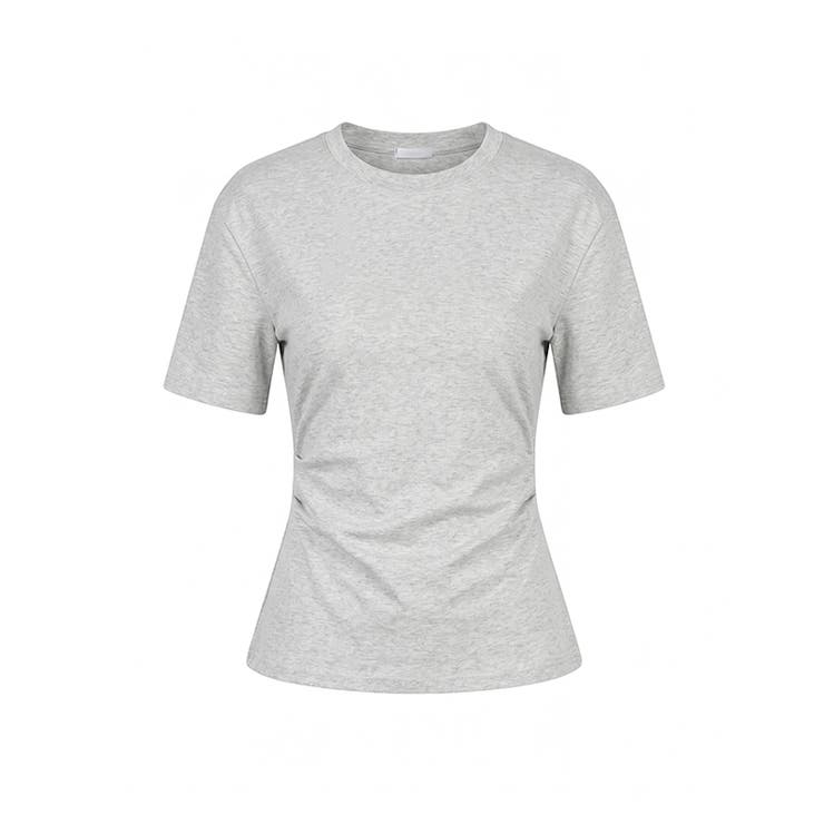 くびれ見えウエストギャザーTシャツ ギャザーTシャツ Tシャツ | COCOMOMO | 詳細画像28 