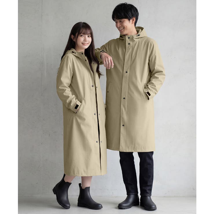 【収納袋付き】顔が濡れにくい二重ツバ付き レインコート 自転車 | COCOMOMO | 詳細画像3 
