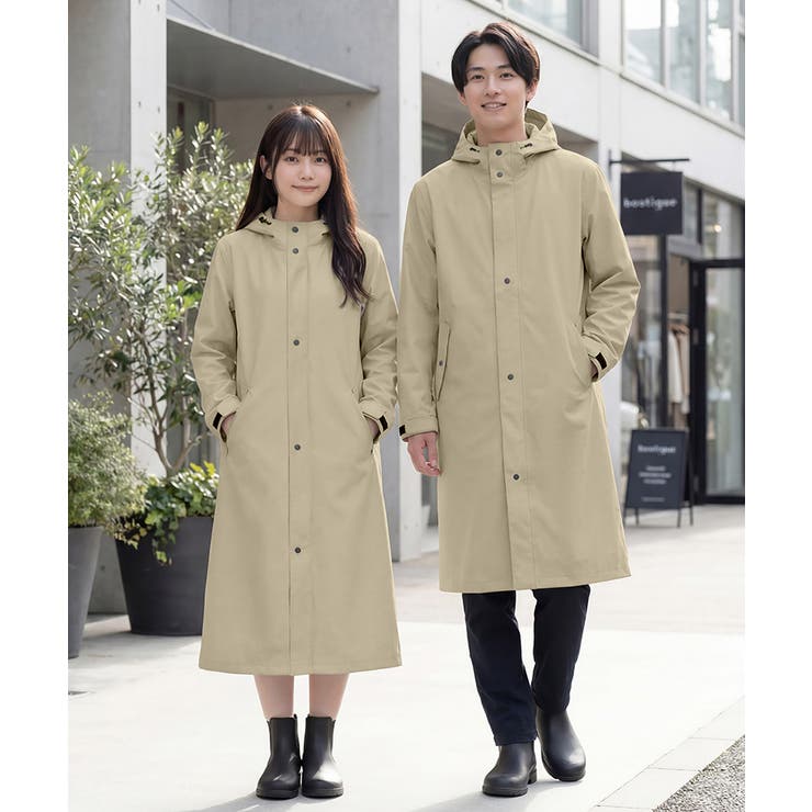 【収納袋付き】顔が濡れにくい二重ツバ付き レインコート 自転車 | COCOMOMO | 詳細画像9 