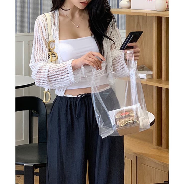 【視線を集めるウエストフリル】 ワイドパンツ ウエストフリルパンツ | COCOMOMO | 詳細画像1 