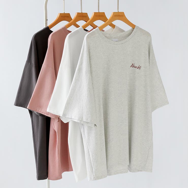 バックロゴオーバーTシャツ ロゴTシャツ Tシャツ | COCOMOMO | 詳細画像46 