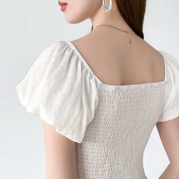 トレンド全振り2wayトップス フリルブラウス オフショル | COCOMOMO | 詳細画像8 