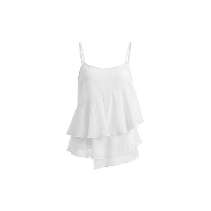 【セットアイテム】 フリルキャミソール レイヤードニット | COCOMOMO | 詳細画像48 