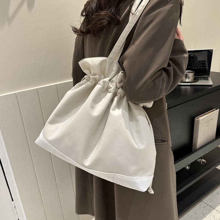 巾着トートバッグ トートバッグ 巾着バッグ | COCOMOMO | 詳細画像1 