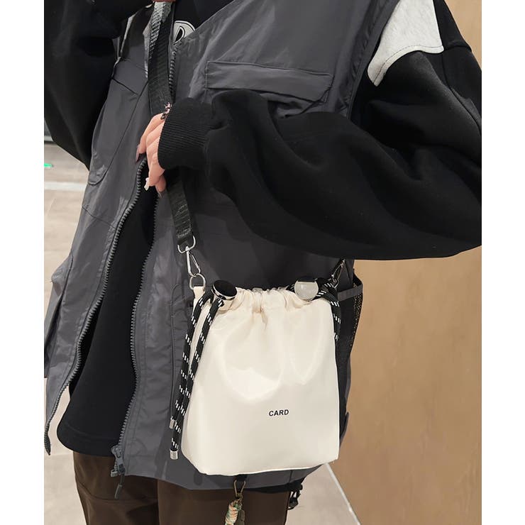 ショルダーバッグ 巾着バッグ ミニショルダーバッグ | COCOMOMO | 詳細画像5 