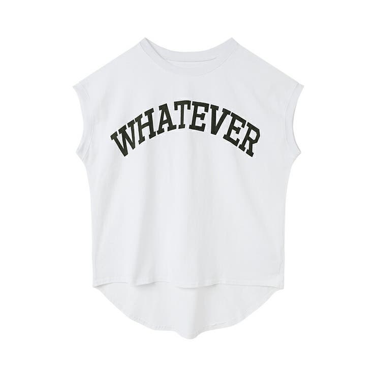 ロゴプリント コットン天竺 ラウンドヘム | COCOMOMO | 詳細画像36 