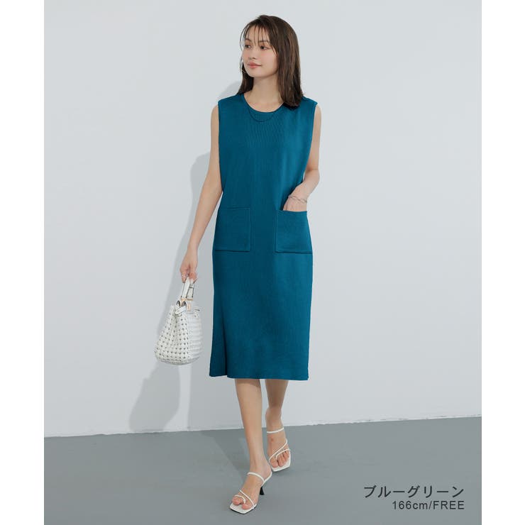 ワンピース ニットワンピース ノースリーブ | COCOMOMO | 詳細画像11 