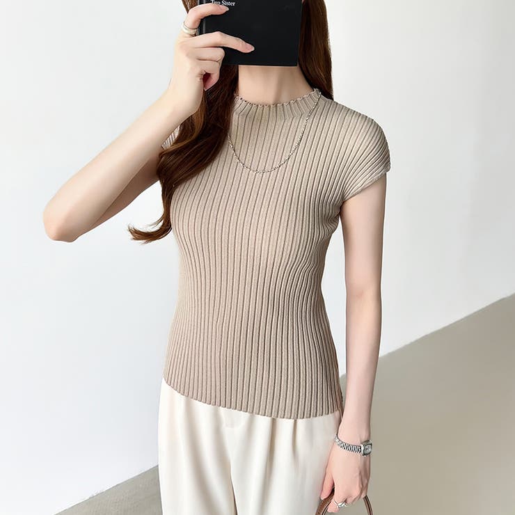 レディース エレガント リブニット | COCOMOMO | 詳細画像7 