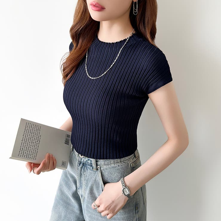 レディース エレガント リブニット | COCOMOMO | 詳細画像10 