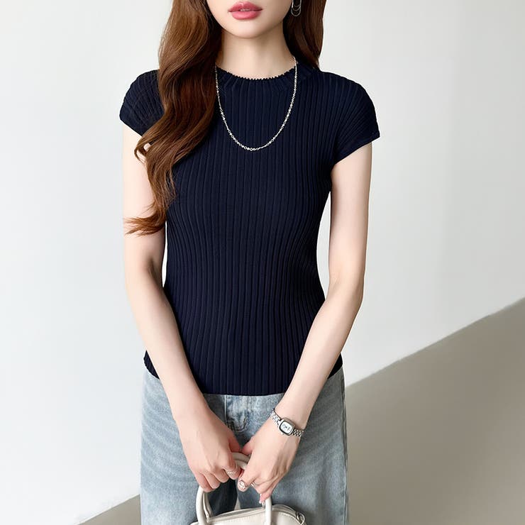 レディース エレガント リブニット | COCOMOMO | 詳細画像12 