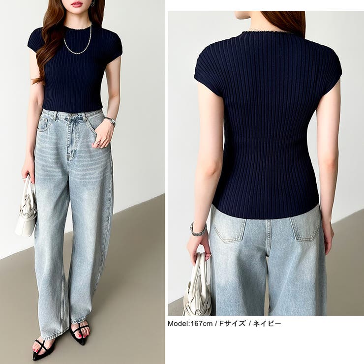 レディース エレガント リブニット | COCOMOMO | 詳細画像13 