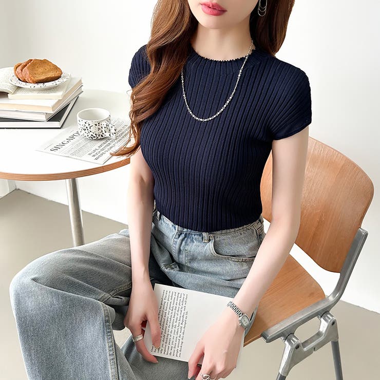 レディース エレガント リブニット | COCOMOMO | 詳細画像14 