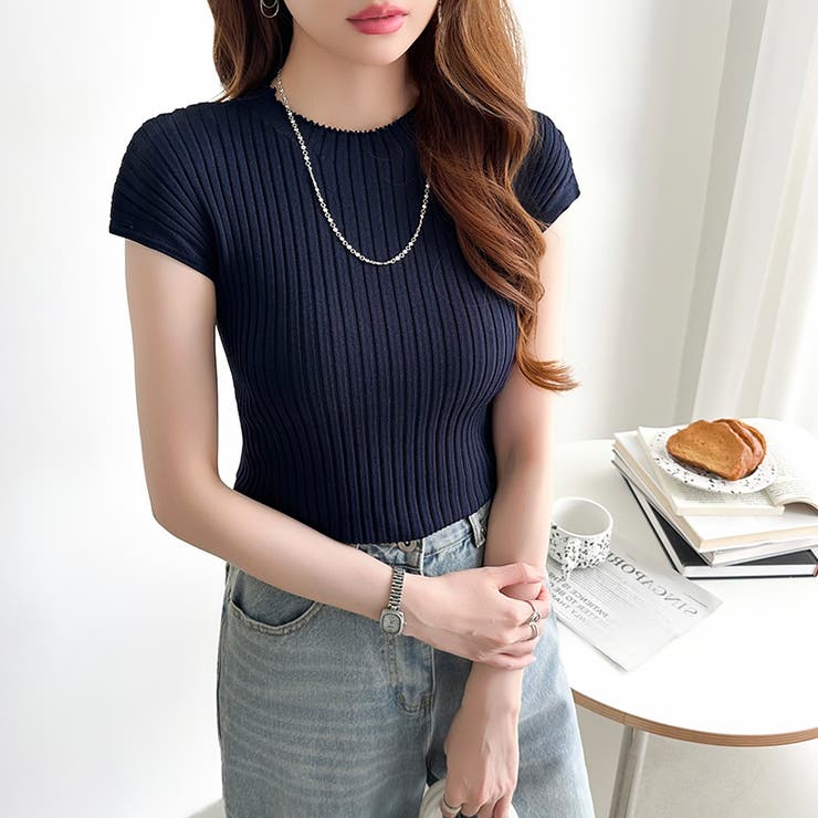 レディース エレガント リブニット | COCOMOMO | 詳細画像16 