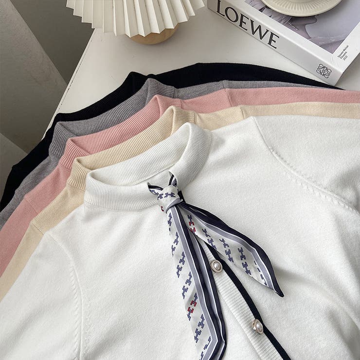 yocoyaco様　おまとめ専用　ニット　パンツ　スカーフ ベルト柄 スカーフ （バンダナ・スカーフ）｜23区 / ニジュウ