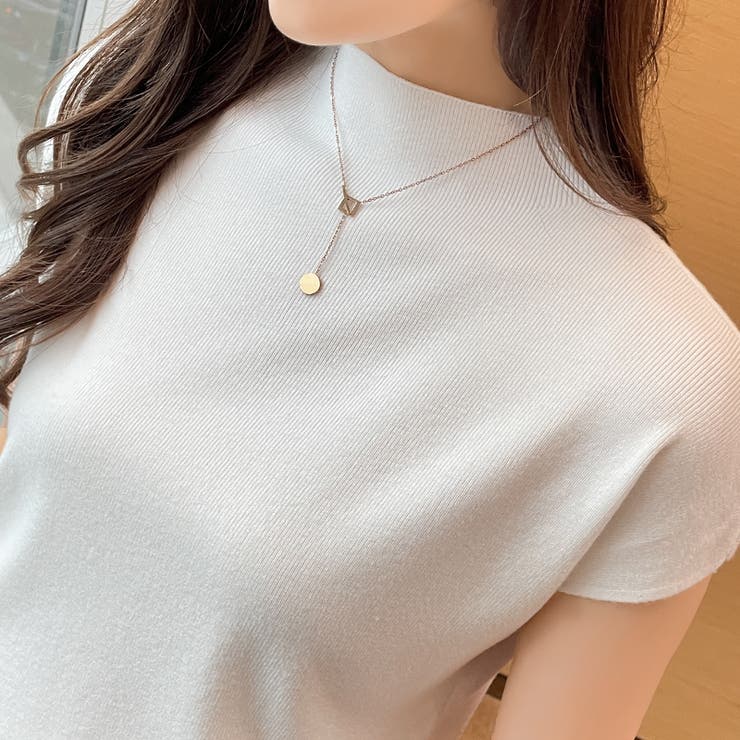 サマーニット 半袖 レディース | COCOMOMO | 詳細画像18 