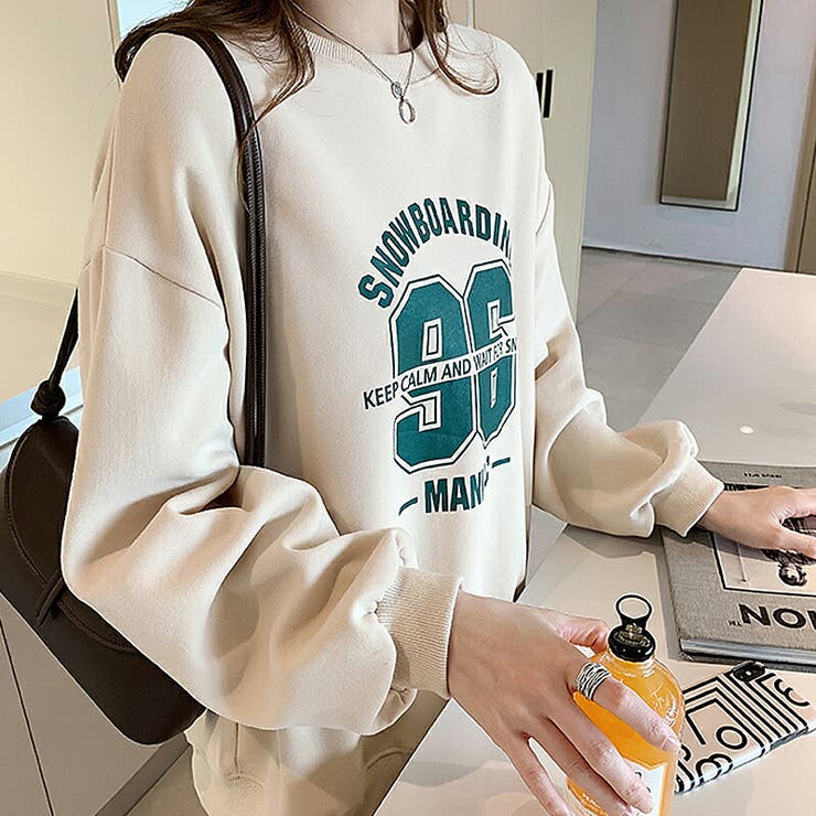 レディース スウェット SWEAT トップス 長袖 フリーサイズ FREE GOLDJAPAN 大きいサイズ レディース トップス スウェット