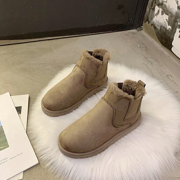 UGG ムートンブーツ ネイビー 23.5センチ - ブーツ