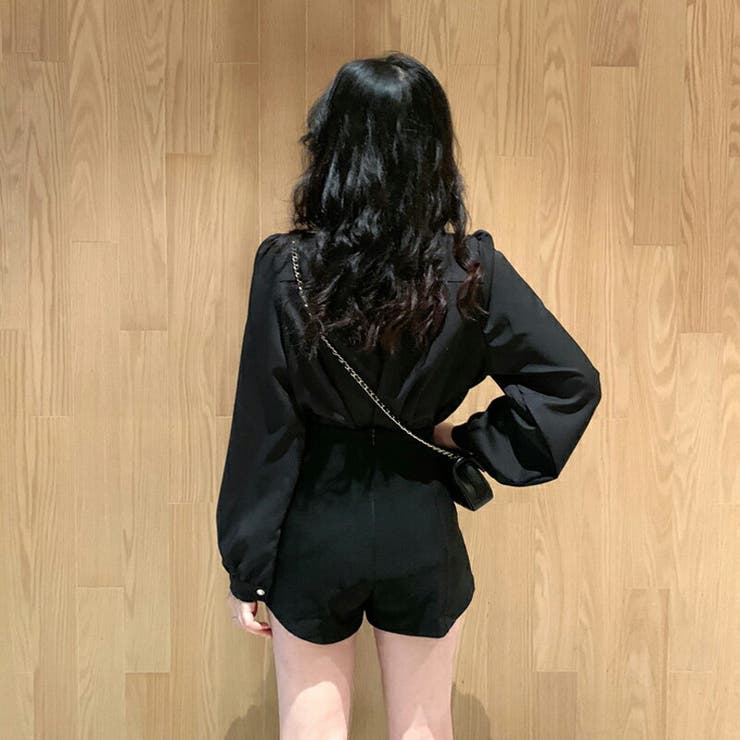 春 レース付き ボウタイブラウス | COCOMOMO | 詳細画像17 