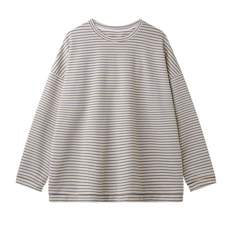 ボーダーロングTシャツ 春 ボーダー | COCOMOMO | 詳細画像35 