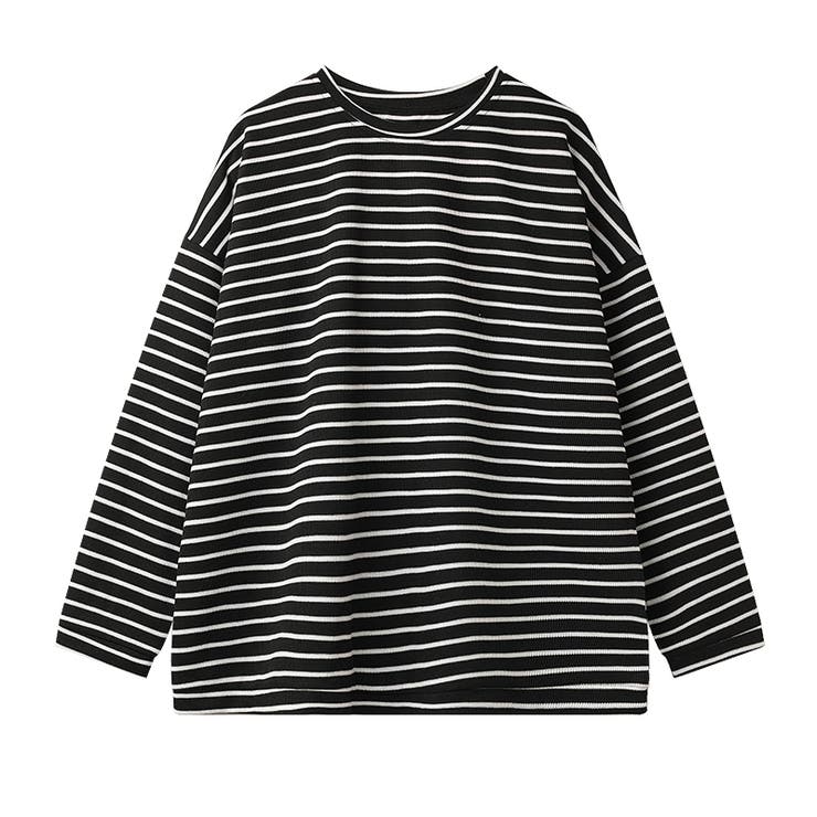 ボーダーロングTシャツ 春 ボーダー | COCOMOMO | 詳細画像43 