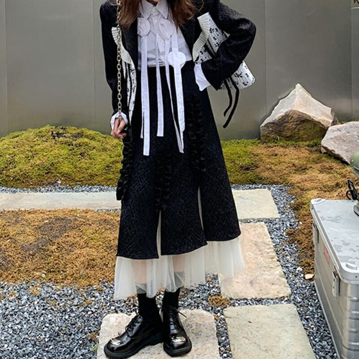 黒 フリル付きスカート 100cm 02998309800-p.jpg?ts=