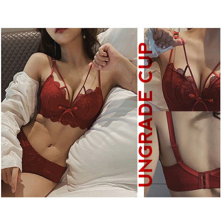 田向星華さん着用 ブラショーツセット レース | COCOMOMO | 詳細画像10 