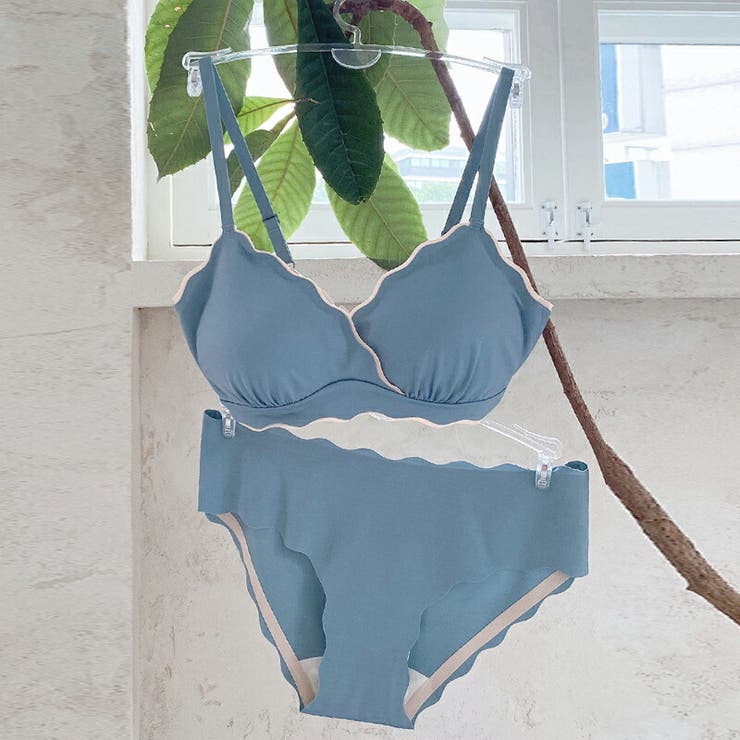 ブラ&ショーツセット ストレスフリー ナイロン素材 | COCOMOMO | 詳細画像13