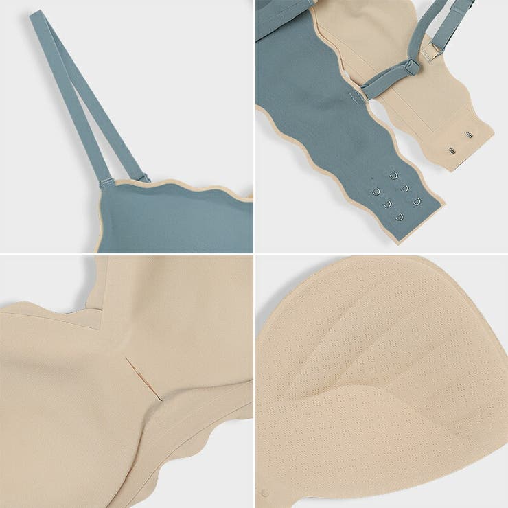 ブラ&ショーツセット ストレスフリー ナイロン素材 | COCOMOMO | 詳細画像14
