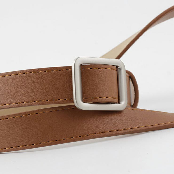 レディース スクエアバックル ベルト | COCOMOMO | 詳細画像11 