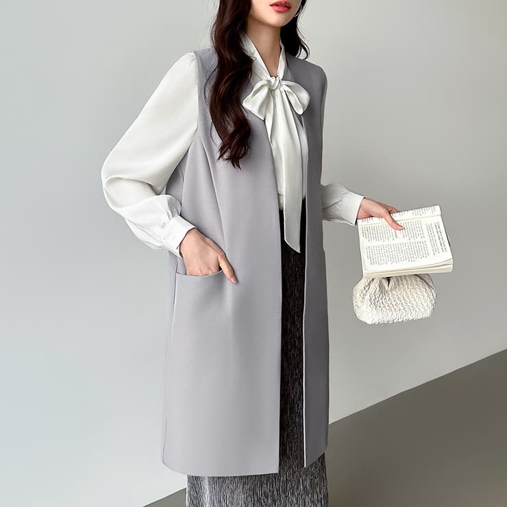 ☆ふわモコのモザイク柄☆【CHANEL】 ココビーチ サマーベスト 23061332_1.jpg