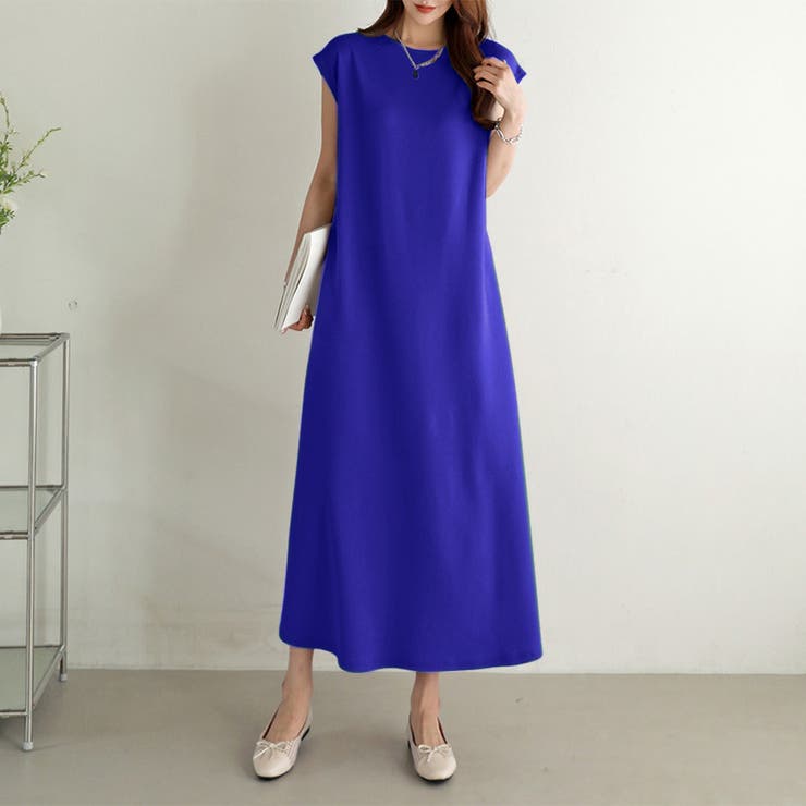 ロングワンピース フレンチリーブ 夏ワンピース | COCOMOMO | 詳細画像18 