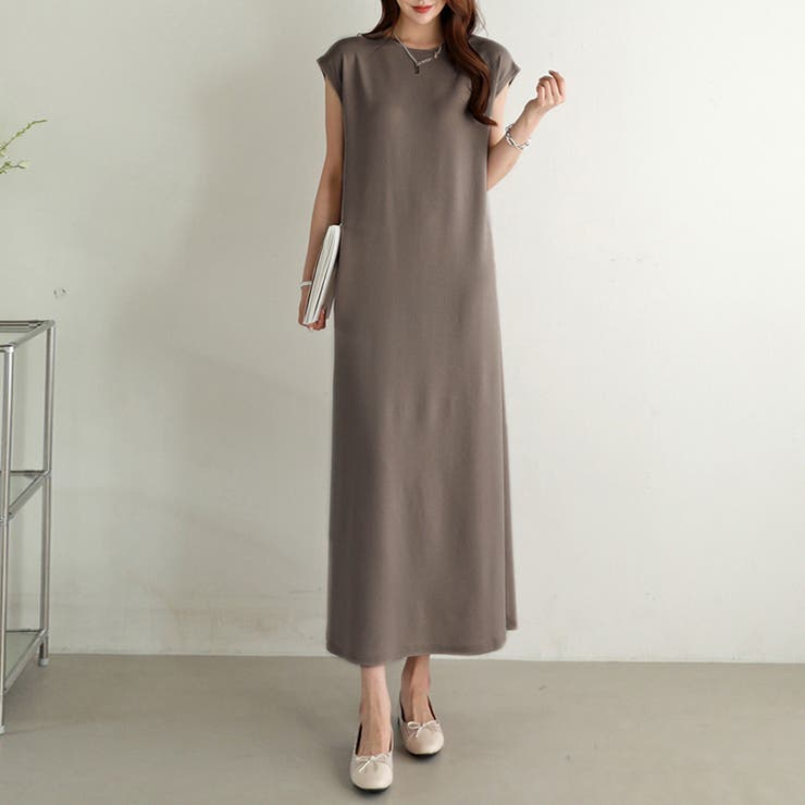 ロングワンピース フレンチリーブ 夏ワンピース | COCOMOMO | 詳細画像10 