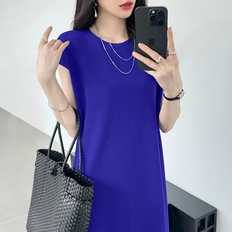 ロングワンピース フレンチリーブ 夏ワンピース | COCOMOMO | 詳細画像14 