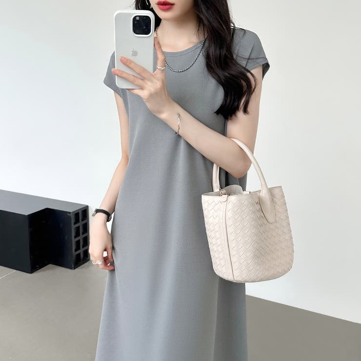 ロングワンピース フレンチリーブ 夏ワンピース | COCOMOMO | 詳細画像21 