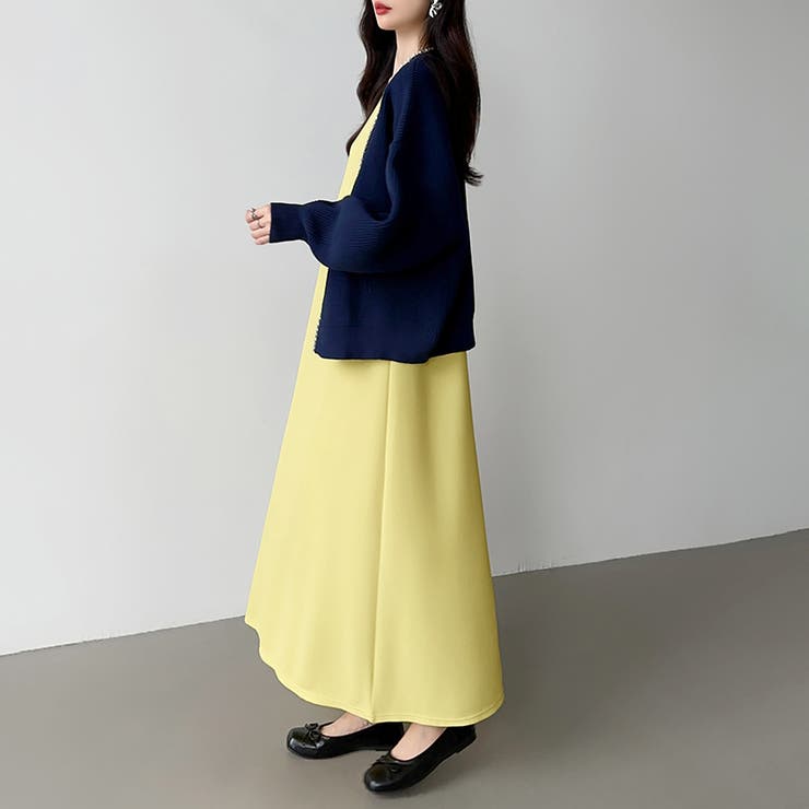 ロングワンピース フレンチリーブ 夏ワンピース | COCOMOMO | 詳細画像29 