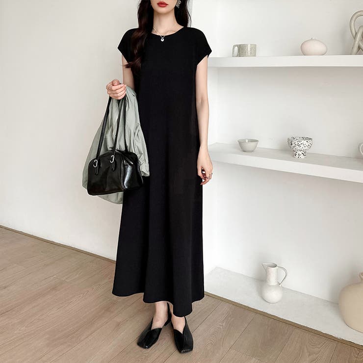 ロングワンピース フレンチリーブ 夏ワンピース | COCOMOMO | 詳細画像42 