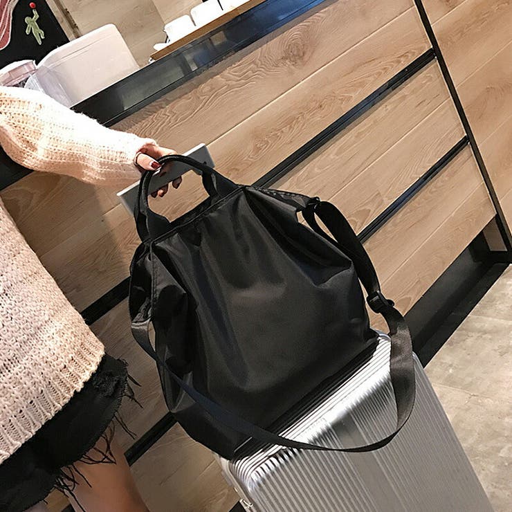 レディースボストンバッグ 縦長ボストン 大容量2WAYショルダーバッグ [品番：COCW0004392]｜COCOMOMO（ココモモ）のレディースファッション通販｜SHOPLIST（ショップリスト）