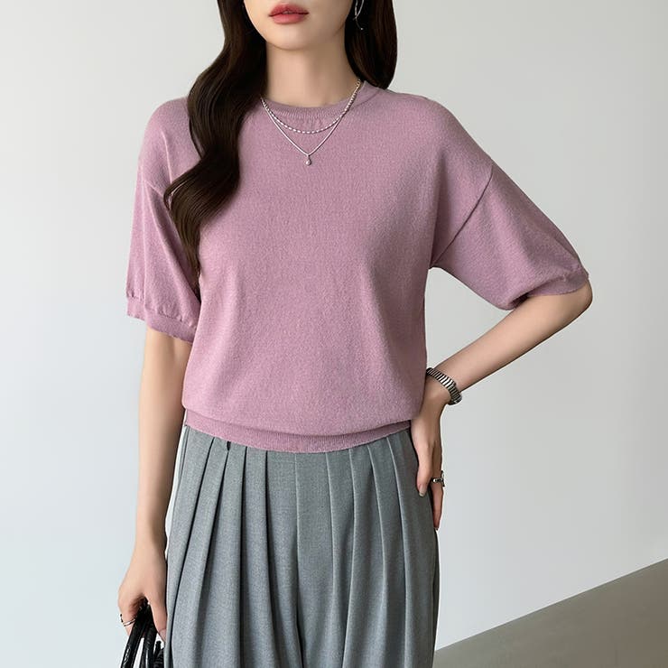 【2026新色登場】 サマーニット オフィスカジュアル | COCOMOMO | 詳細画像75 