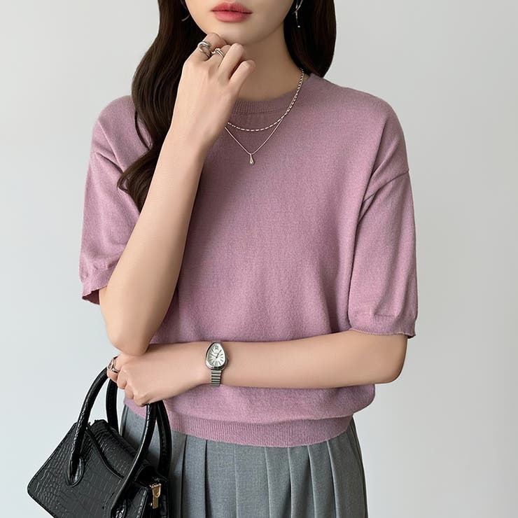 【2026新色登場】 サマーニット オフィスカジュアル | COCOMOMO | 詳細画像77 