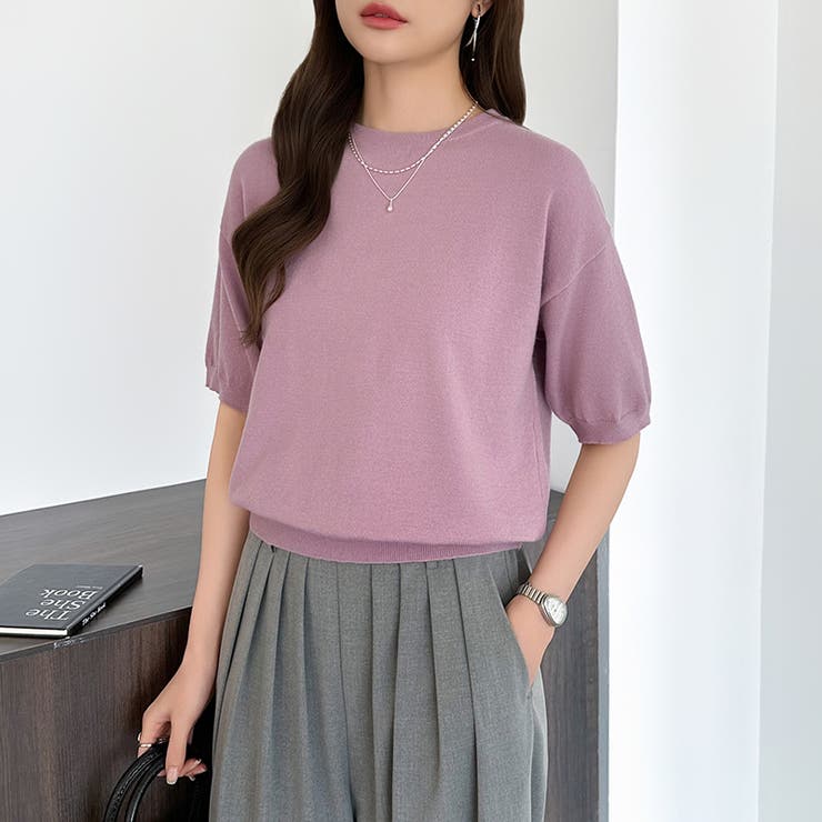 【2026新色登場】 サマーニット オフィスカジュアル | COCOMOMO | 詳細画像79 