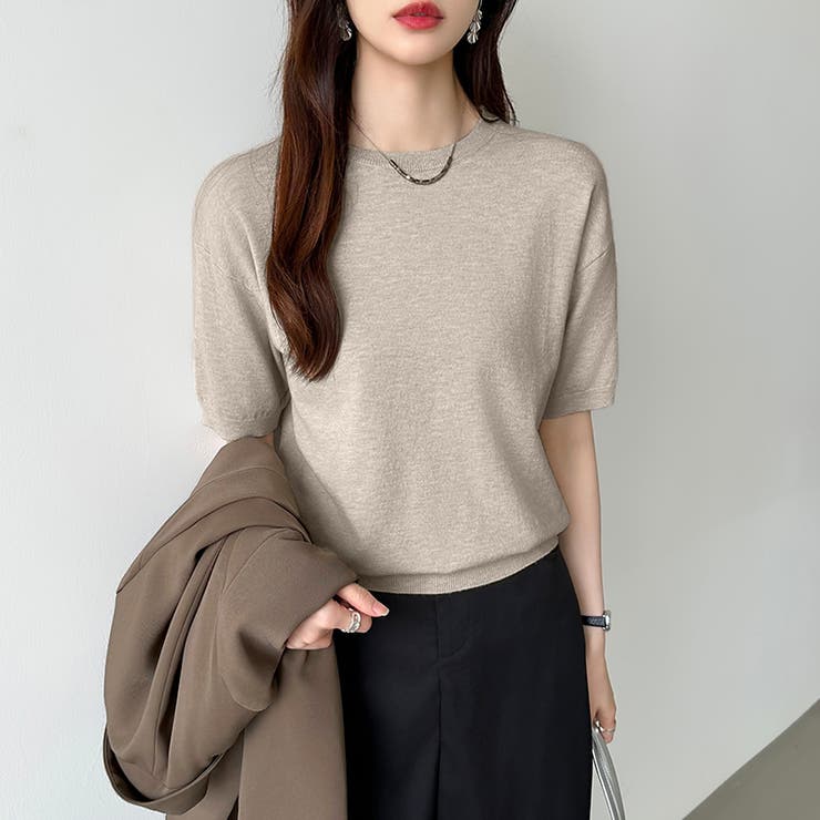 【2026新色登場】 サマーニット オフィスカジュアル | COCOMOMO | 詳細画像8 