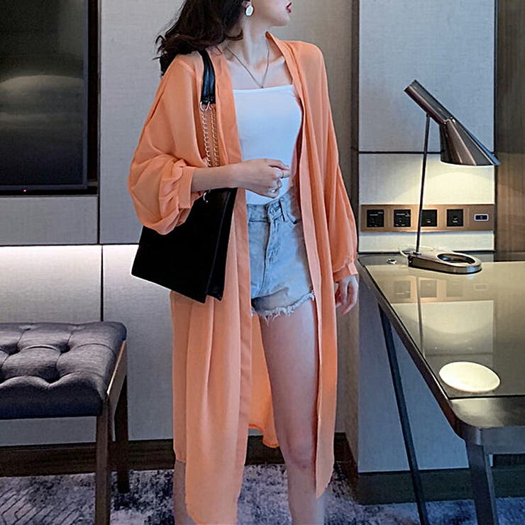 レディースシアーロングカーディガン 透け感夏カーディガン 日焼け防止対策 品番 Cocw Cocomomo ココモモ のレディース ファッション通販 Shoplist ショップリスト