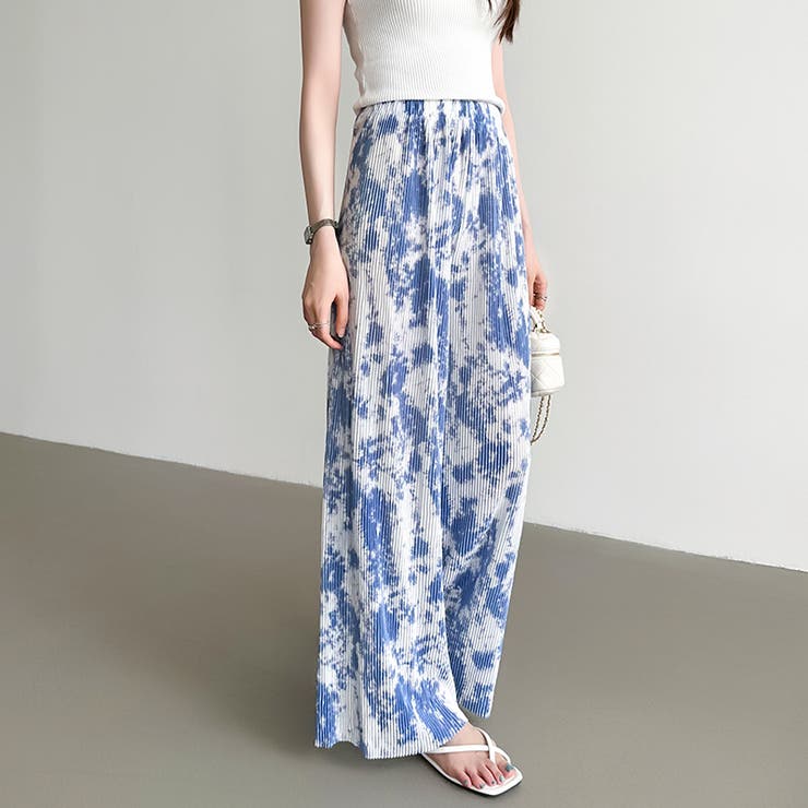 ワイドパンツ イージーパンツ プリーツワイドパンツ | COCOMOMO | 詳細画像42 