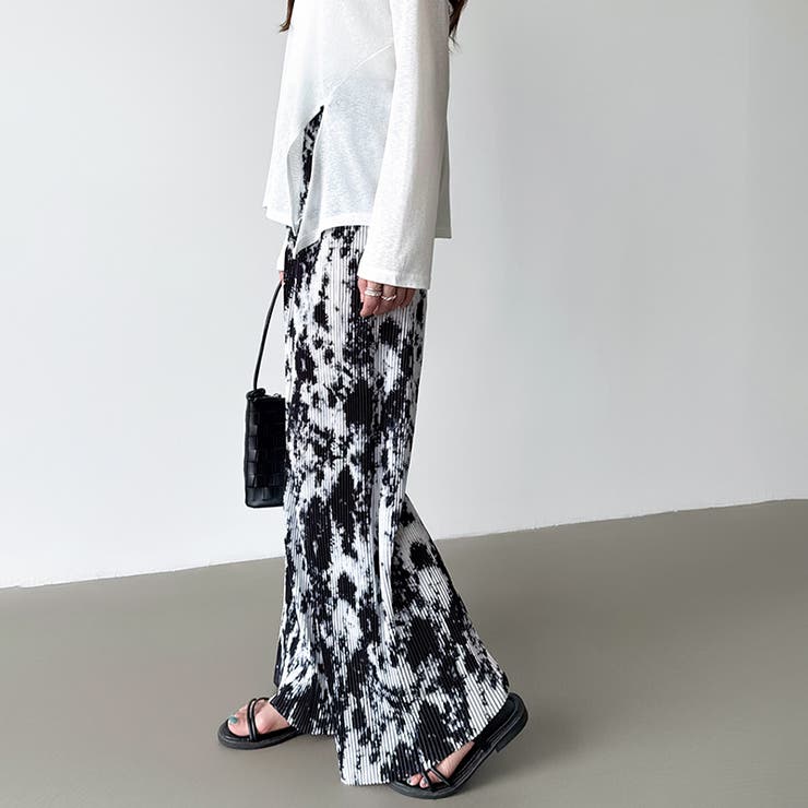 ワイドパンツ イージーパンツ プリーツワイドパンツ | COCOMOMO | 詳細画像58 