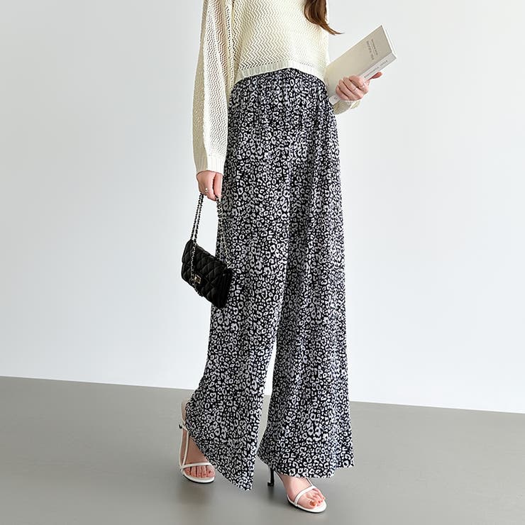 ワイドパンツ イージーパンツ プリーツワイドパンツ | COCOMOMO | 詳細画像63 